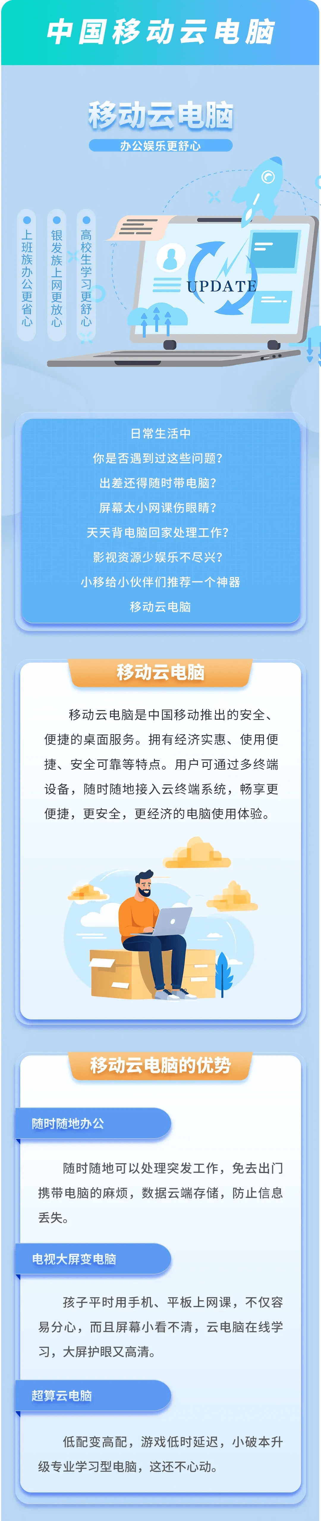 移动云电脑，办公娱乐的好帮手！-分享技术知识的一个小站吾爱冒泡网